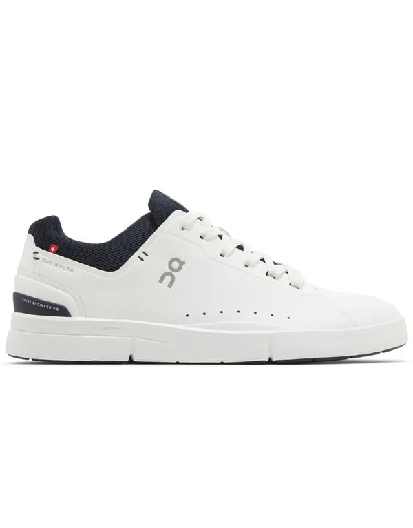 On Running The Roger Advantage White Midnight Tennis Inspired Sneakers