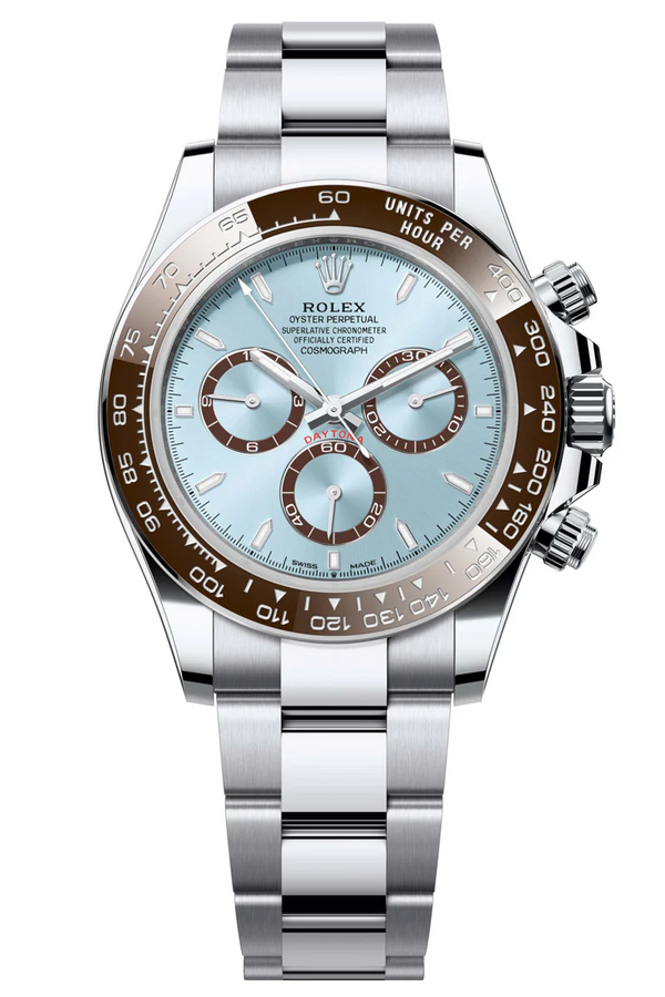 Rolex Cosmograph Daytona Oyster 40mm Platinum Automatic Luxury Watch
