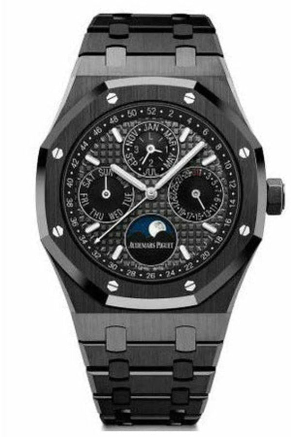 Audemars Piguet Royal Oak Perpetual Calendar Black Ceramic 41mm Watch