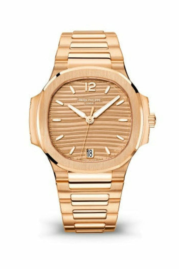 Patek Philippe Nautilus 7118 Rose Gold Tone Luxury Automatic Watch