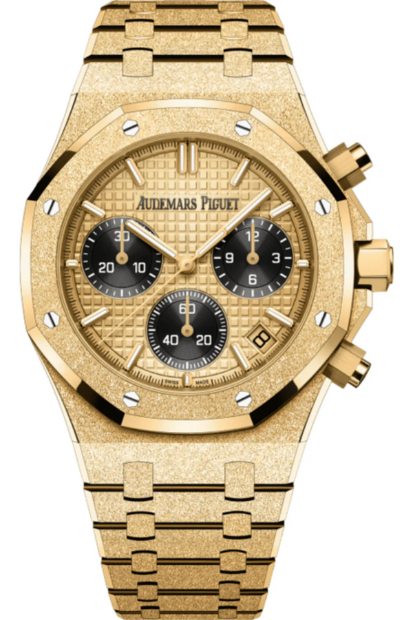 Audemars Piguet Royal Oak Selfwinding Chronograph Gold Tone Watch