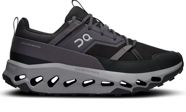 On Running Cloudhorizon Black Alloy Cushioned Men's Hiking Trail Shoe
