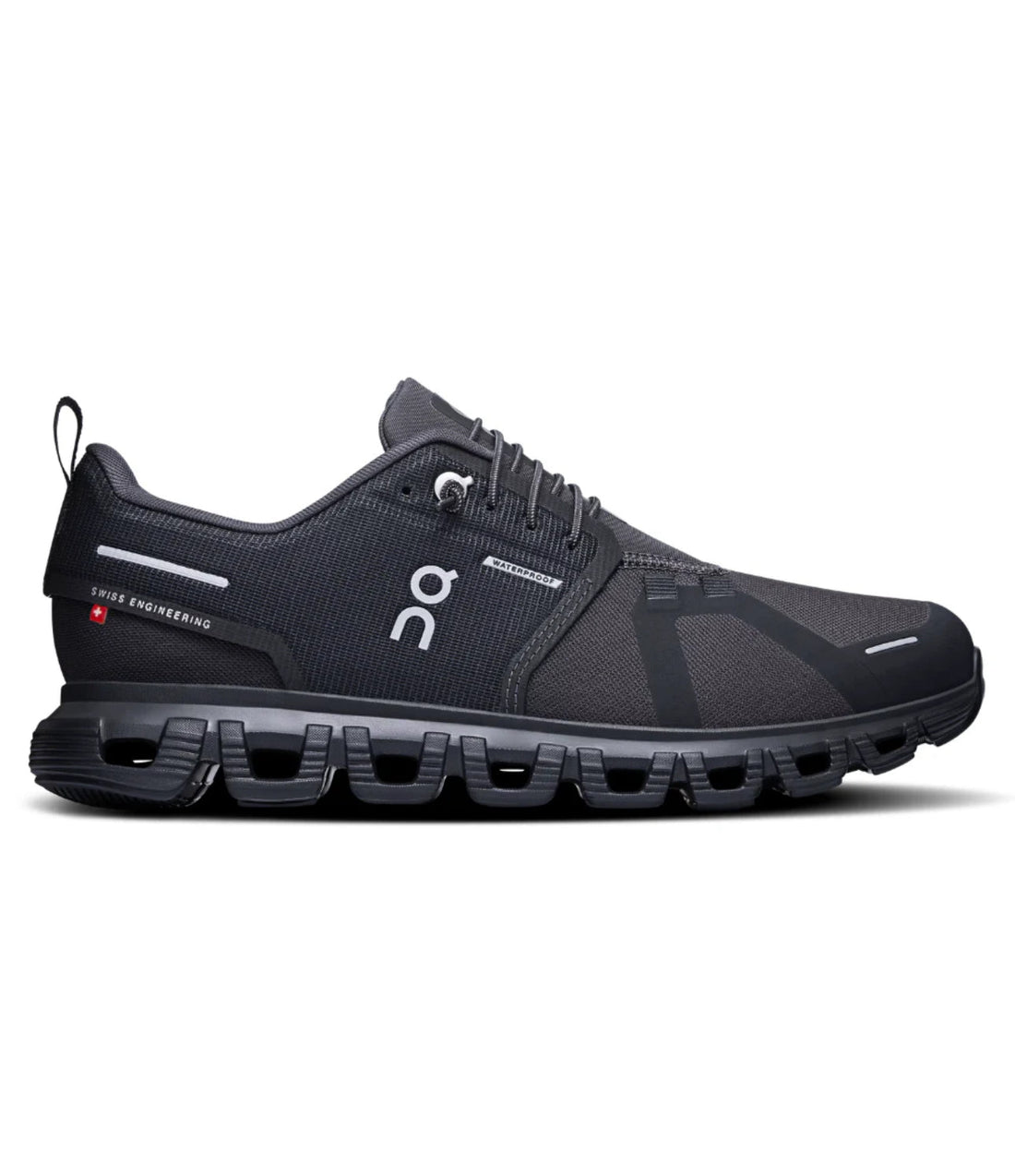 On Cloud 6 Waterproof All-Day Performance Running Shoes Black