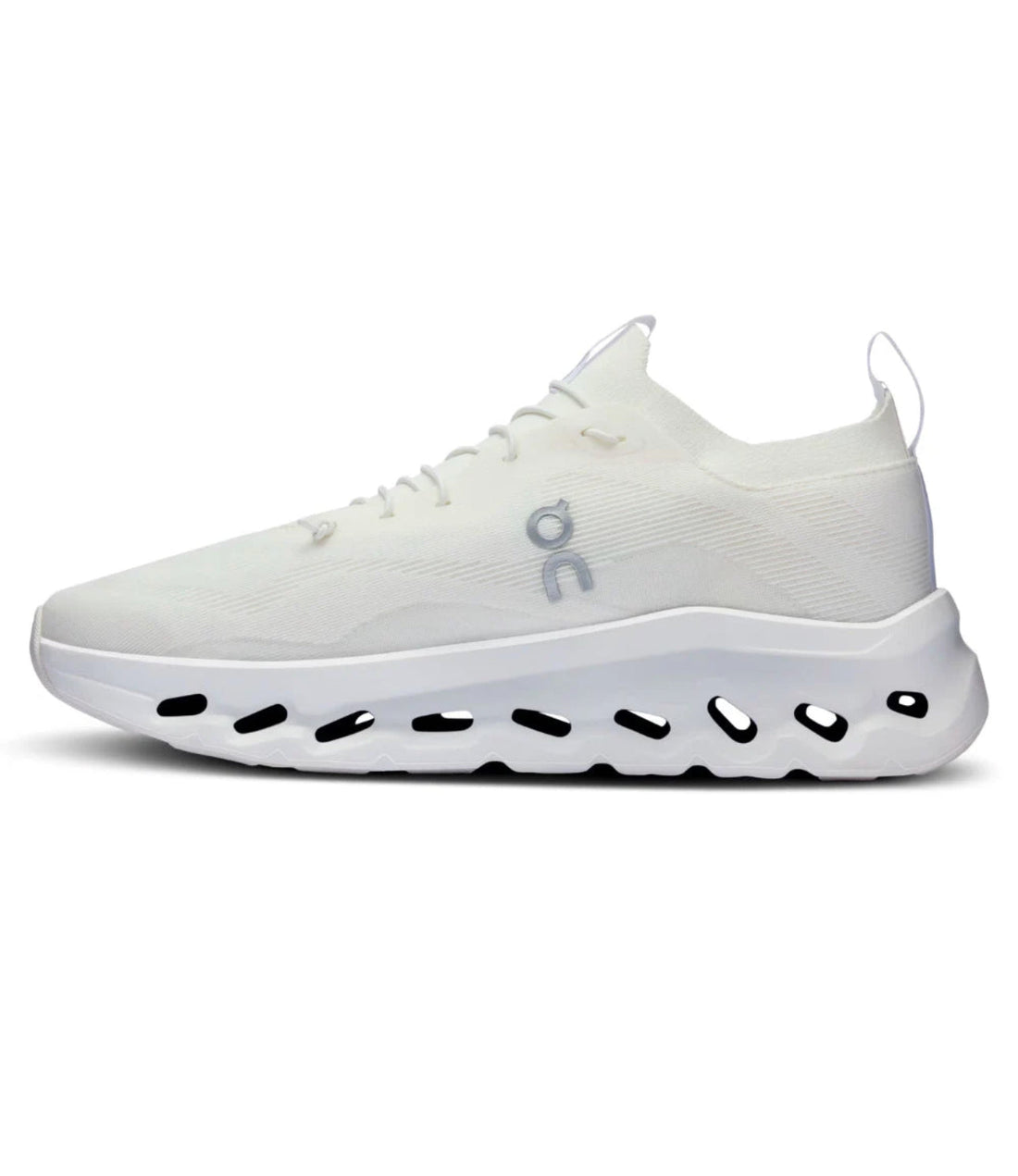 Loewe x On Running Cloudtilt All White Mesh Athletic Sneakers