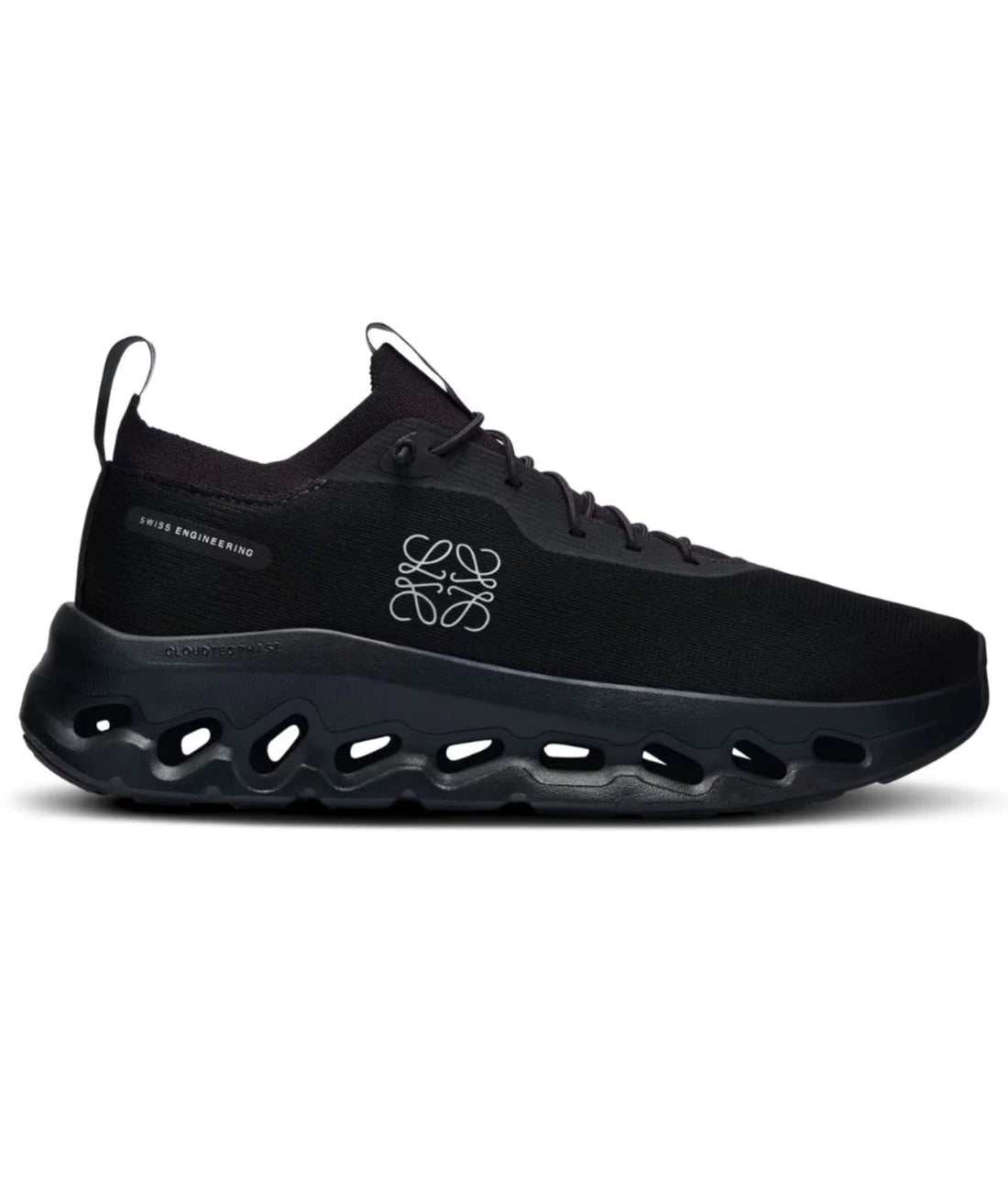 Loewe x On Cloudtilt All Black Recycled Mesh Walking Trainers