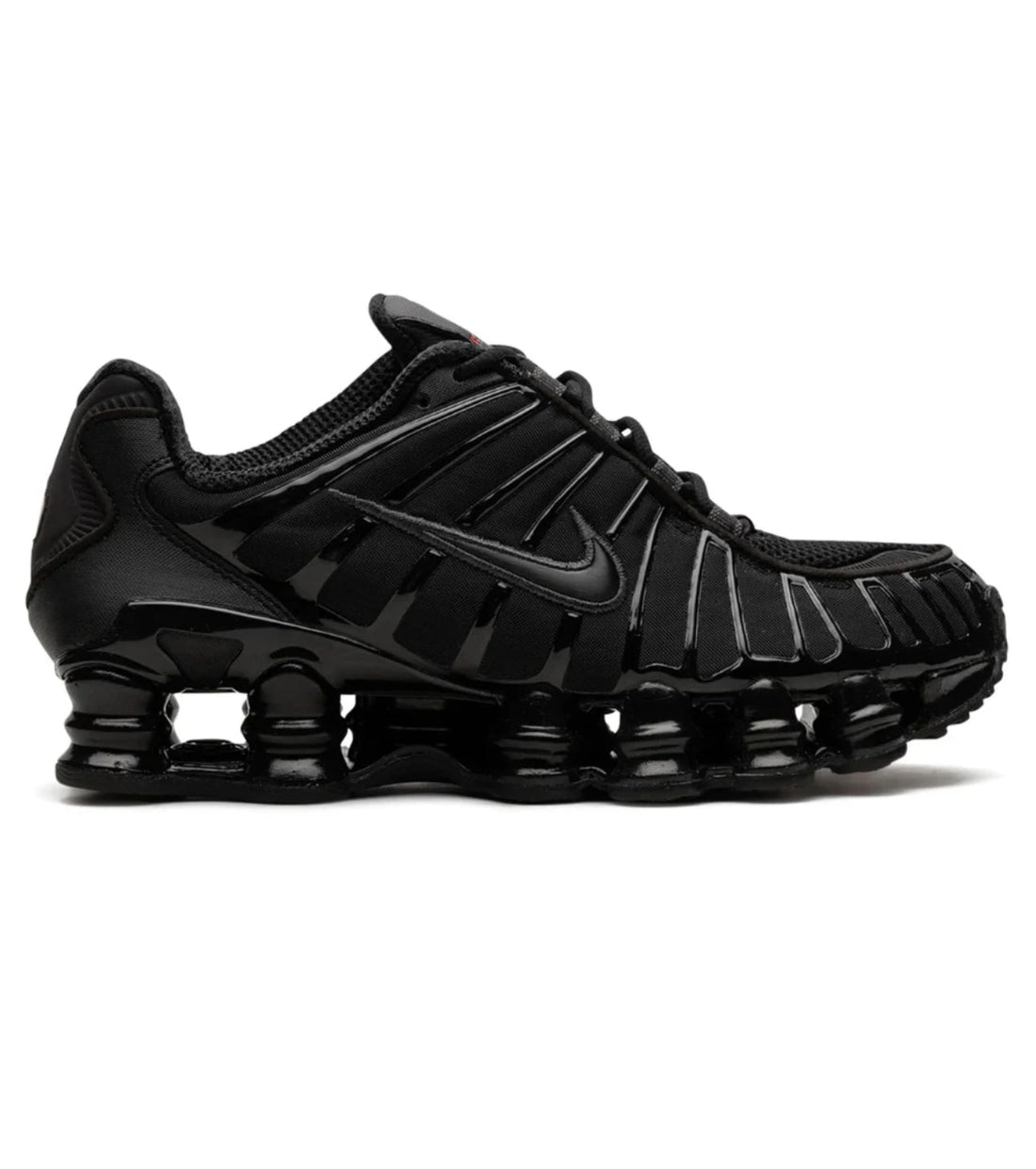 Nike Shox TL Black Max Orange Women's Running Shoes Sneakers