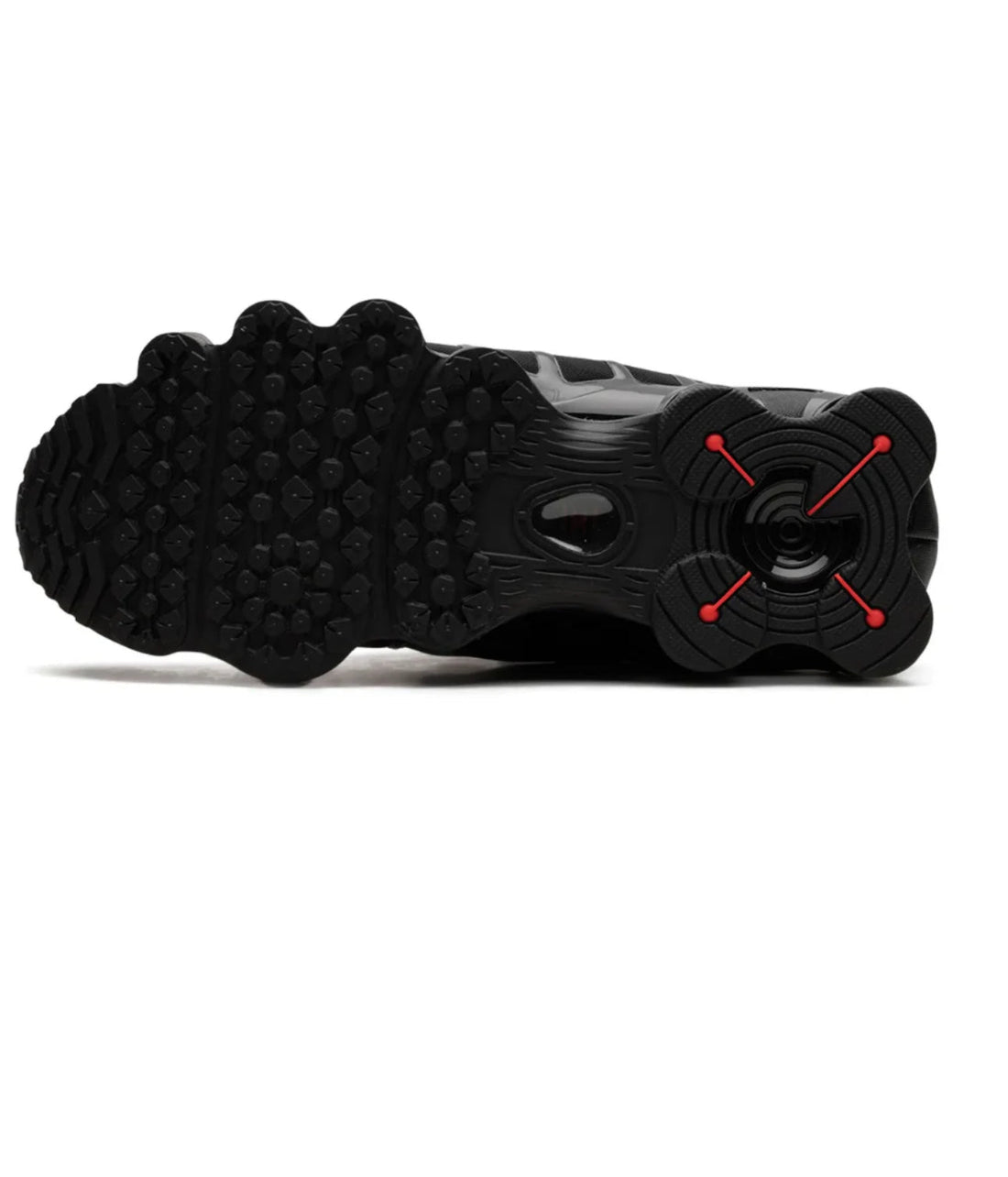 Nike Shox TL Black Max Orange Women's Running Shoes Sneakers