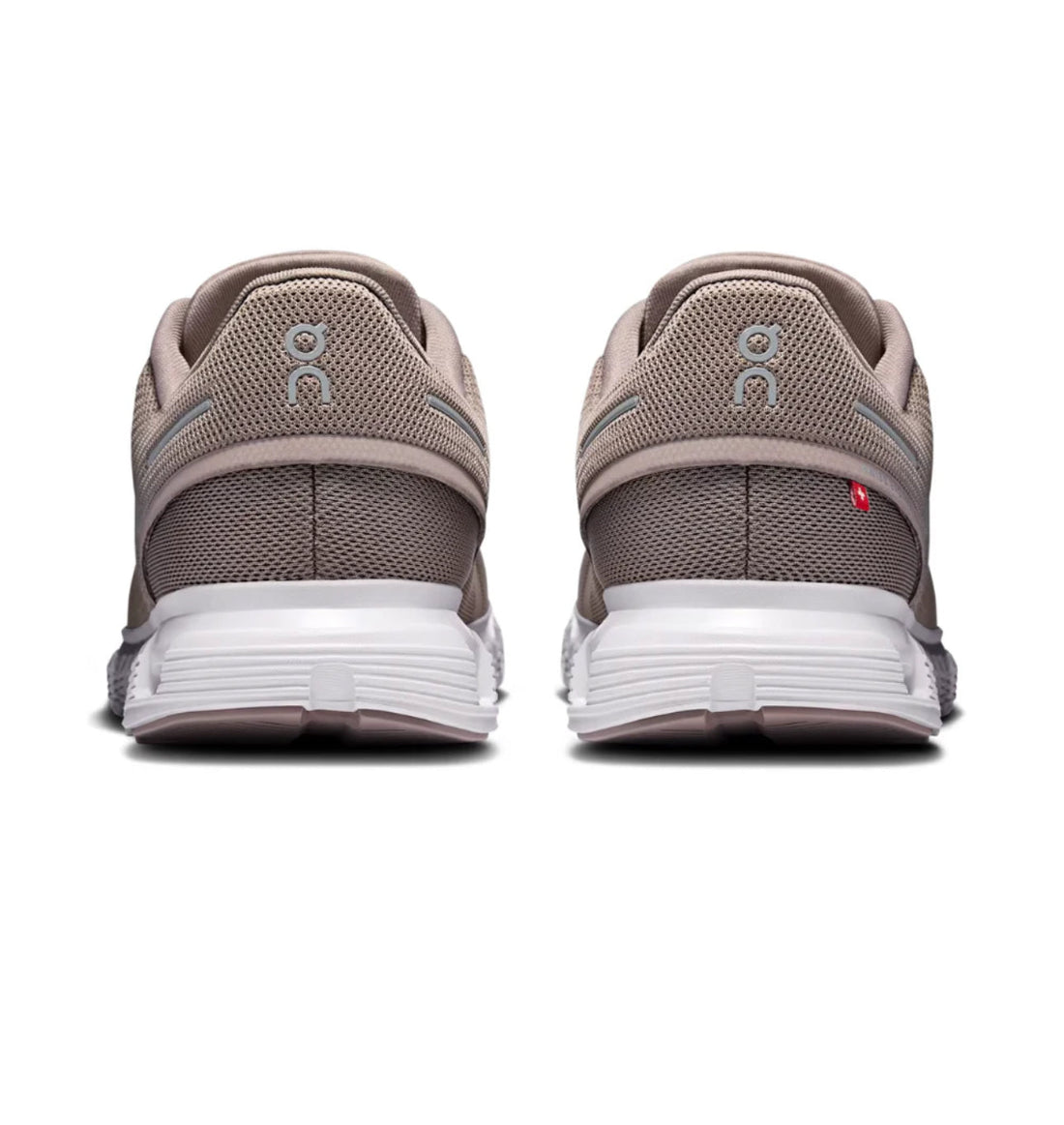 On Cloud 6 Fog White Lightweight All-Day Comfort Running Shoes