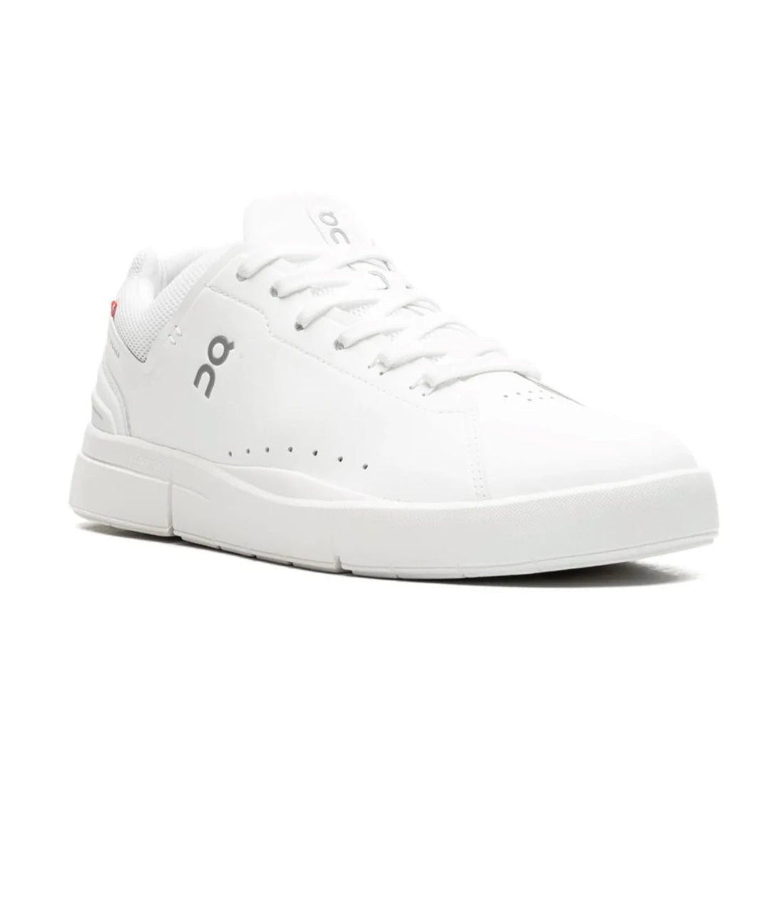 On Running The Roger Advantage 2 White Undyed Tennis Inspired Sneakers