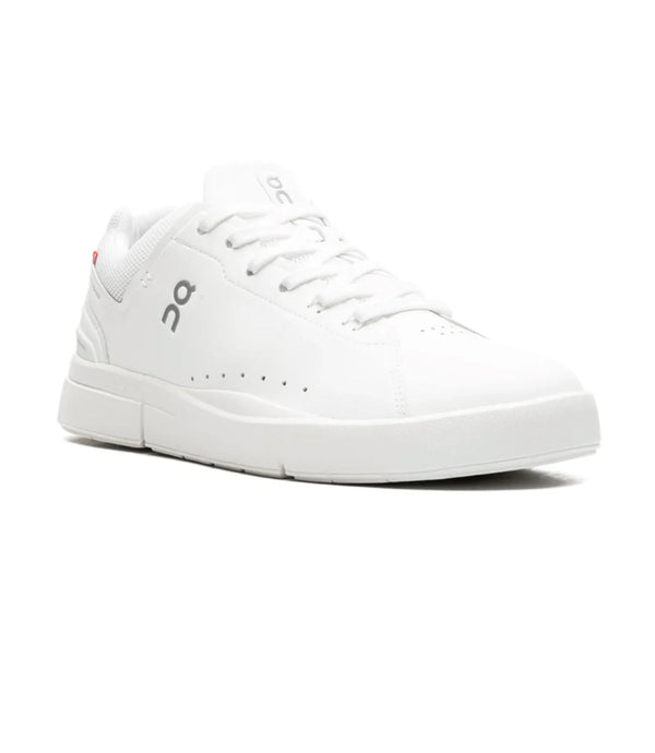 On Running The Roger Advantage 2 White Undyed Tennis Inspired Sneakers