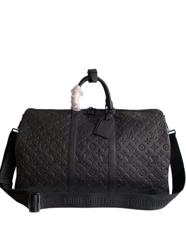 Stylish Designer Inspired Duffle Travel Bag With Box