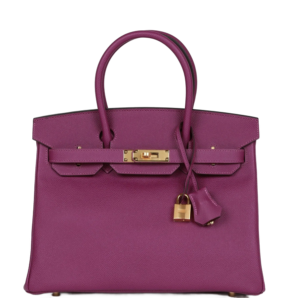 Premium Designer Style Hermès Birkin 30 Handbag With Dust Bag