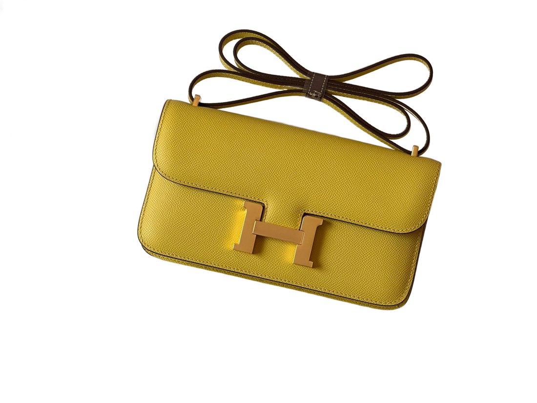 Premium Hermes Constance Style Designer Shoulder Bag With Box