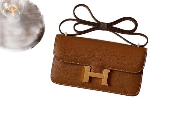 Elegant Hermes Constance Designer Style Handbag With Dust Bag