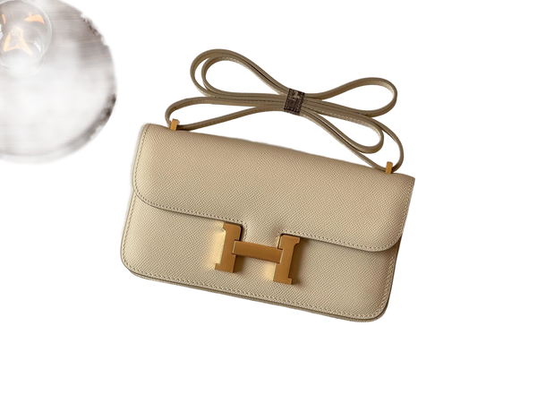 Elegant Hermes Constance Style Designer Handbag With Dust Bag Box