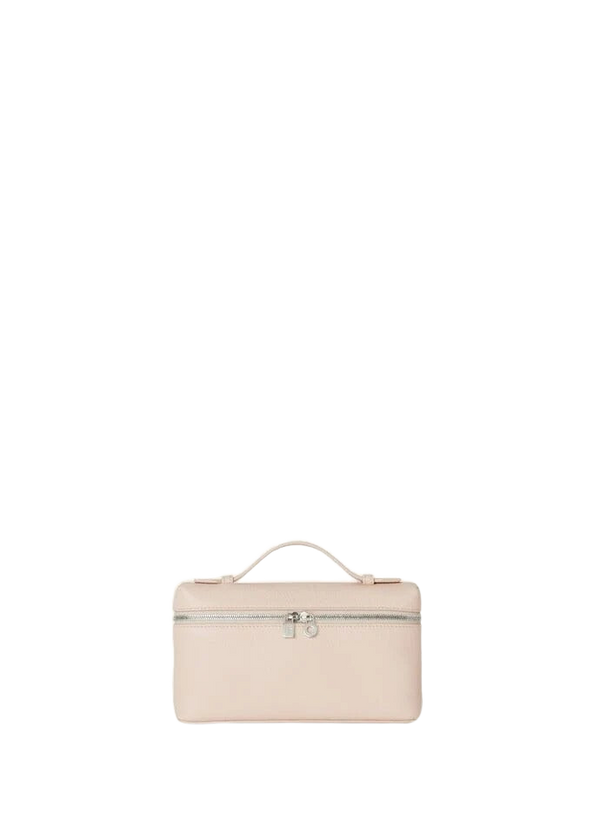 Loro Piana Extra Pocket L19 Grained Leather Handbag Candoglia Marble