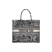Large Dior Book Tote M1286 Designer Style Canvas Handbag