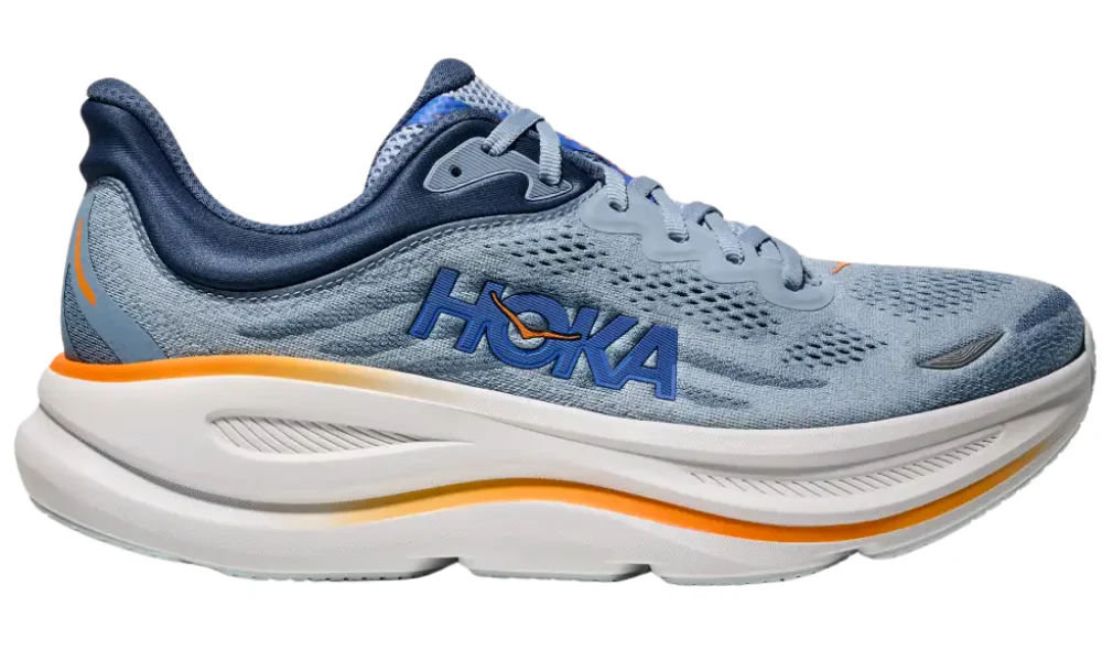 Hoka Bondi 9 Drizzle Downpour Ultra Cushioned Running Shoes
