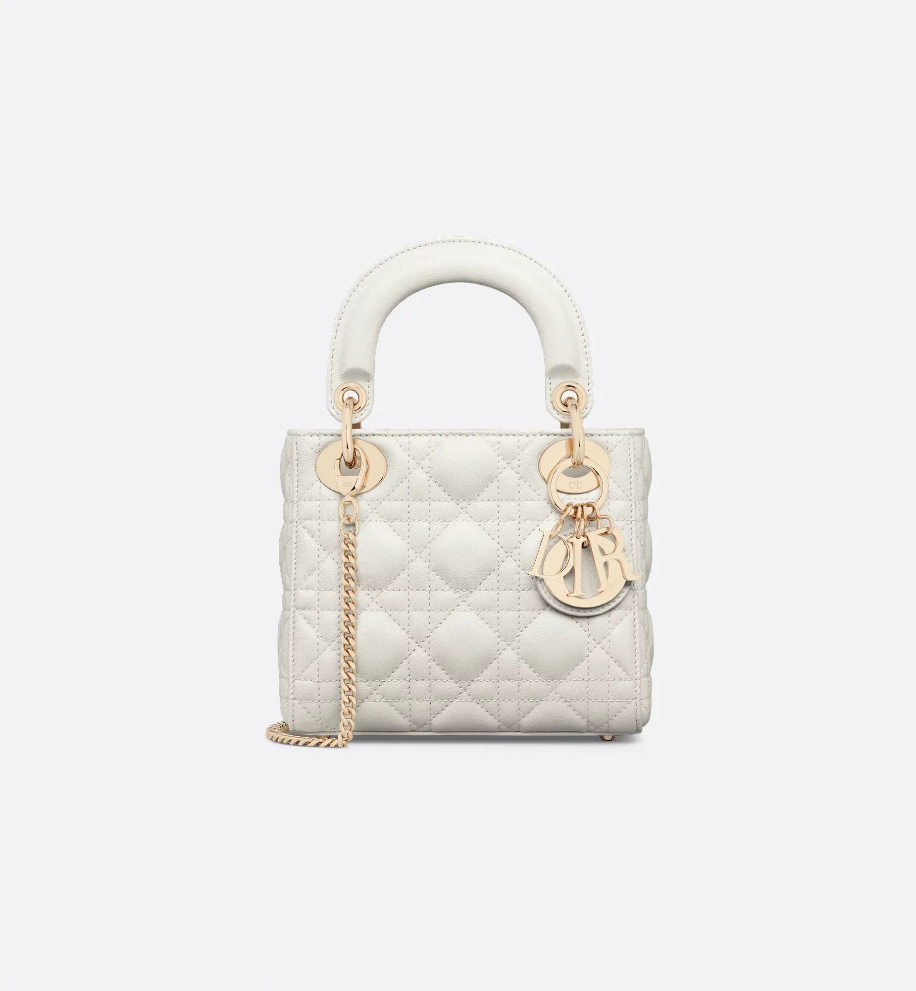 Mini Dioriviera Lady Dior Bag - Luxurious Lambskin Designer Handbag