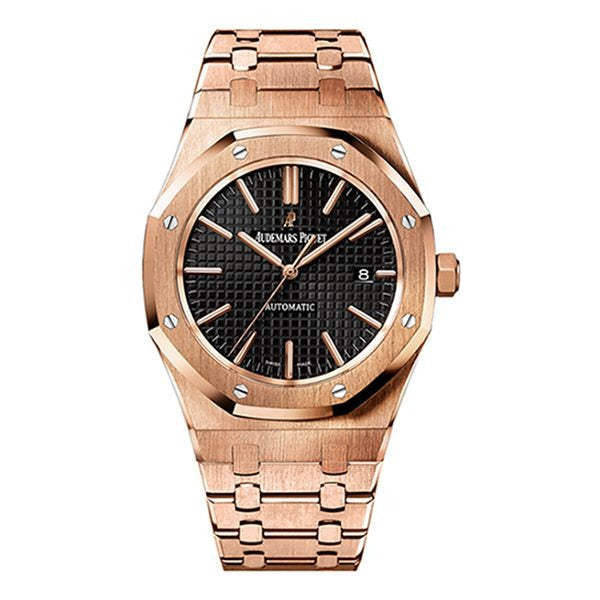 Audemars Piguet Royal Oak Mens 41mm 18k Rose Gold Watch