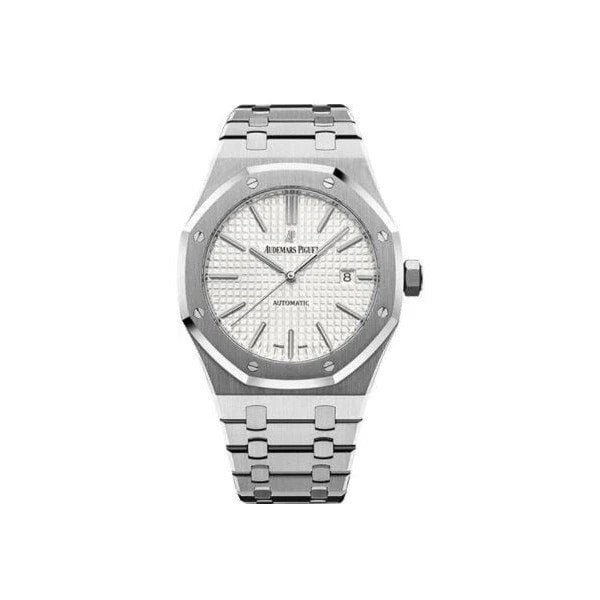 Audemars Piguet Royal Oak Silver Toned Dial Men's Luxury Watch