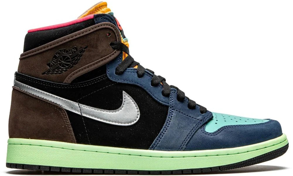 Air Jordan 1 High OG Bio Hack Multi-Color Leather Sneakers