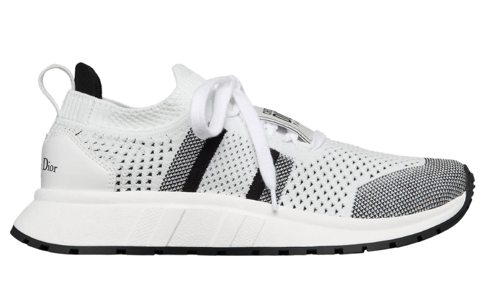 Run'n'Dior Sneaker "White and Black "