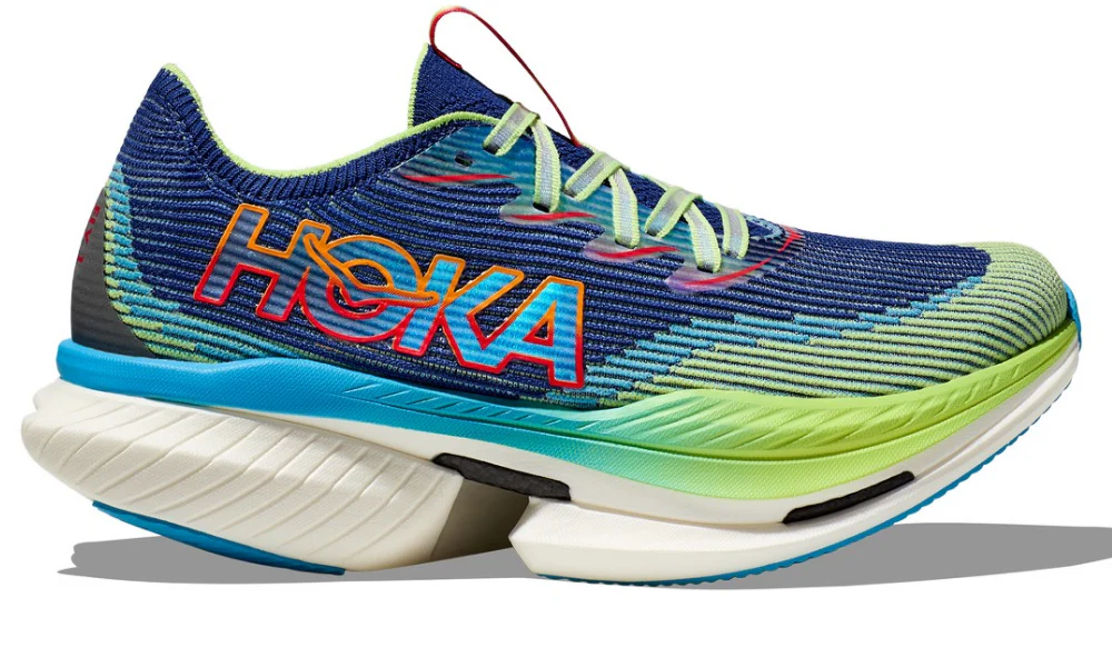 Hoka Cielo X1 Unisex Performance Road Running Shoes Blue Green