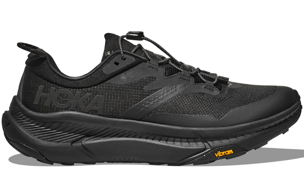 Hoka Transport GORE-TEX Triple Black Waterproof Urban Hiking Sneakers