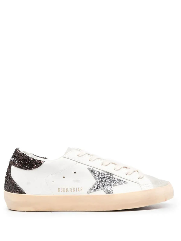 Golden Goose Super-Star Classic Distressed Leather Sneakers For Women