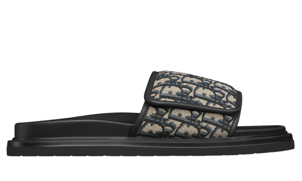Dior Aqua Sandal "Beige and black"