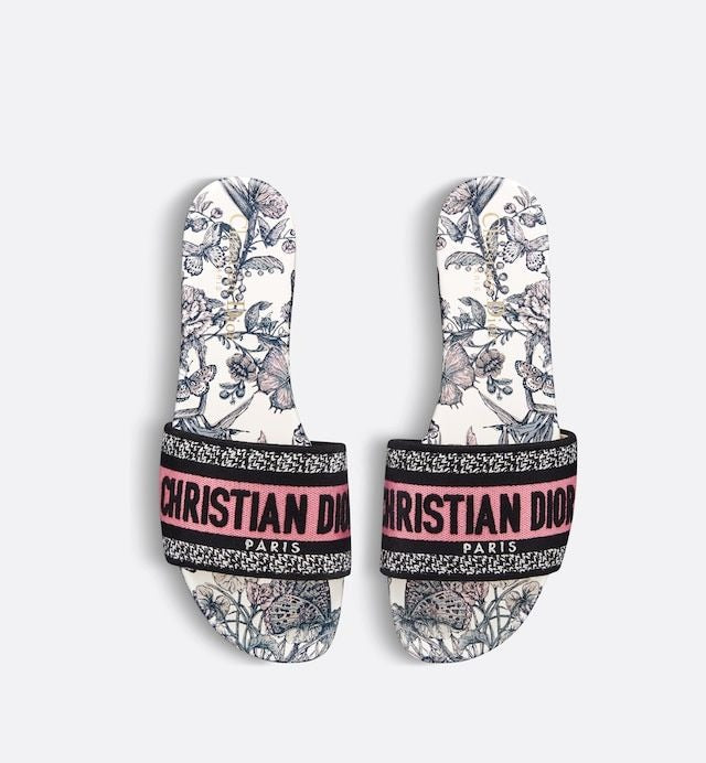 Designer Inspired Comfortable Dior Style Women's Luxury Fashion Slides