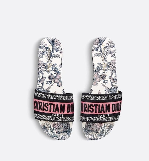 Designer Inspired Comfortable Dior Style Women's Luxury Fashion Slides