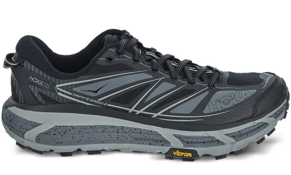 Hoka Mafate Speed 2 Black Technical Trail Running Sneakers Unisex