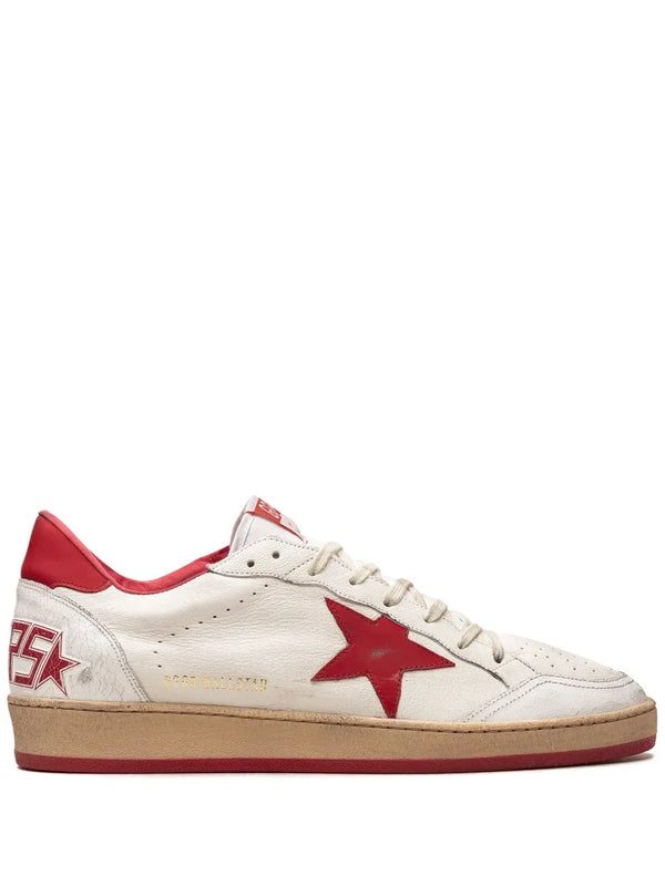 Golden Goose Ball Star Vintage Inspired Men's Low Top Sneakers