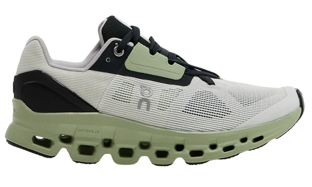 On Running Cloudstratus Performance Running Shoes White and Black