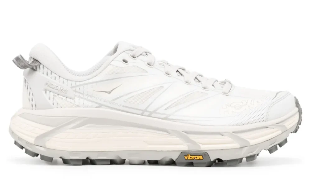 Hoka Mafate Speed 2 Light Grey Men's Trail Running Shoes