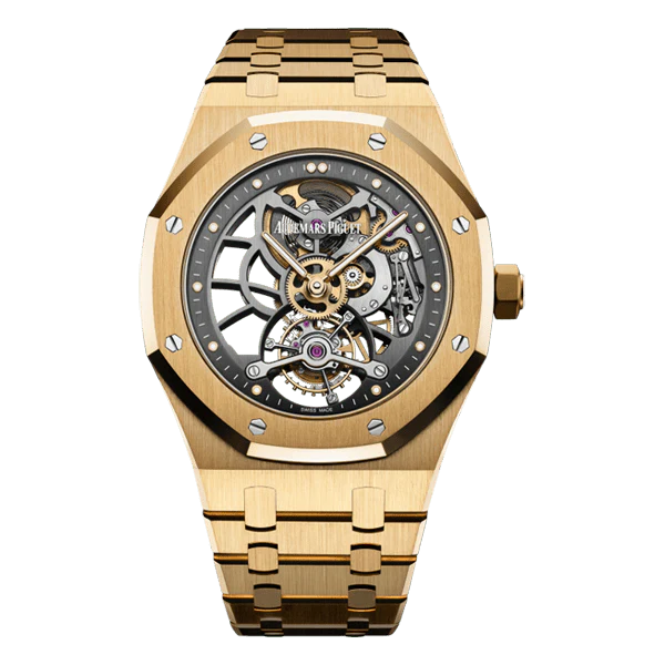 Audemars Piguet Royal Oak Skeleton Dial Grey Men's Luxury Watch