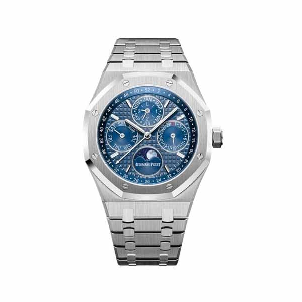 Audemars Piguet Royal Oak Calendar Watch with Blue Dial Finish