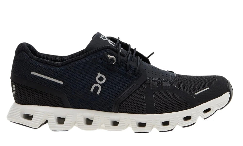 On Cloud 5 Lightweight Running Shoes Black White