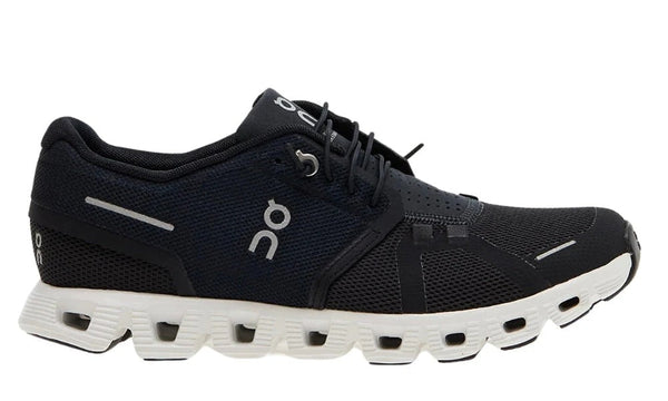 On Cloud 5 Lightweight Running Shoes Black White