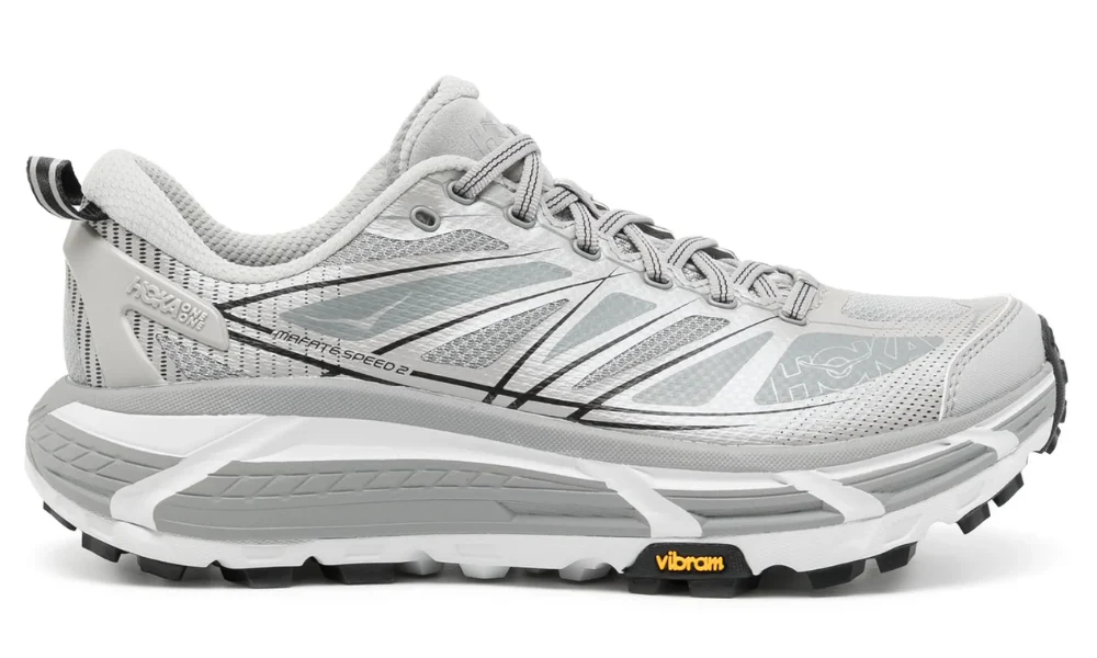 Hoka Mafate Speed 2 Trail Running Shoes Stellar Grey Galactic