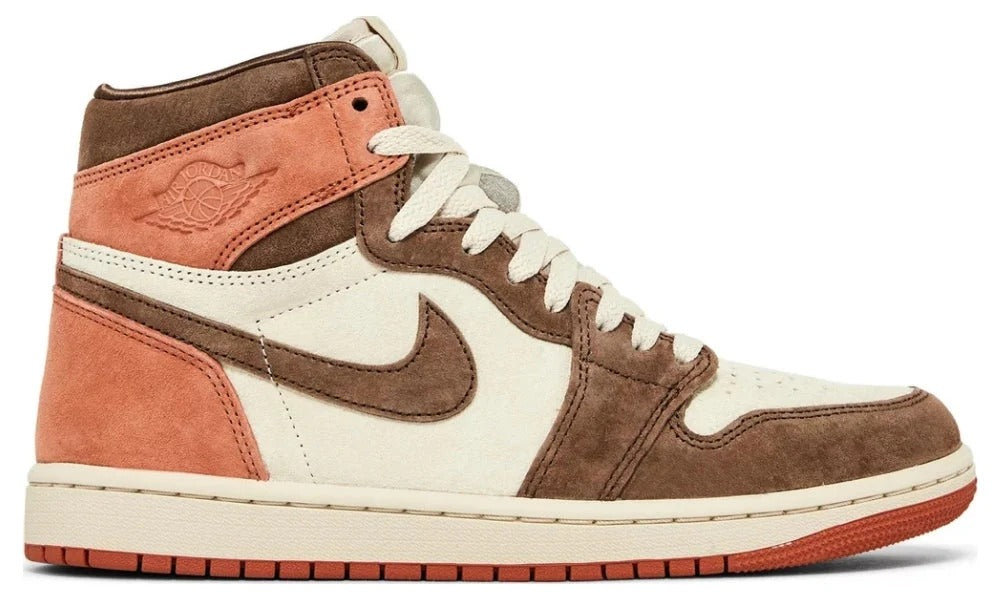 Air Jordan 1 Retro High OG Dusted Clay Suede Sneakers
