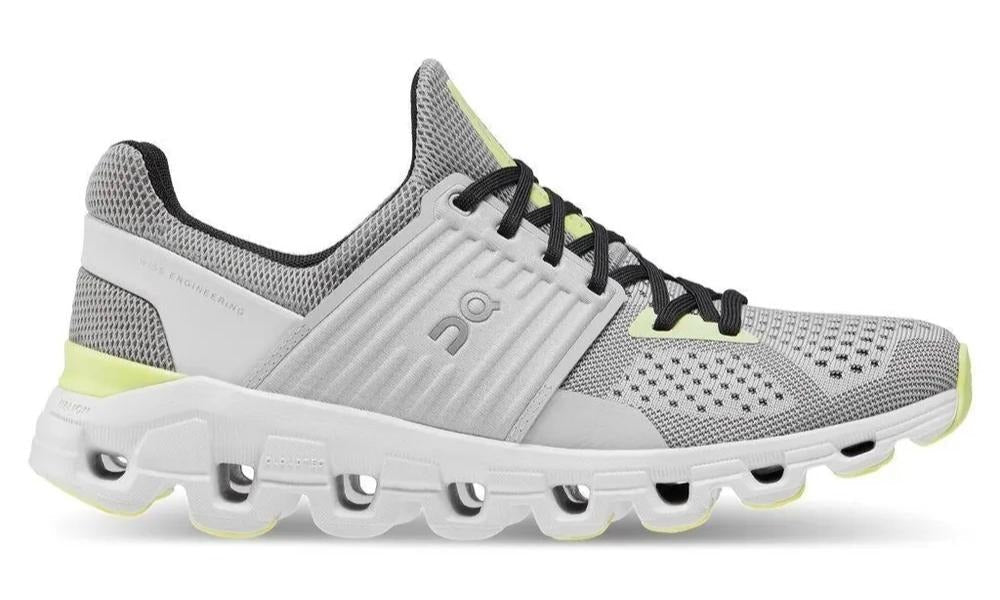 On Cloudswift 3 Lightweight Running Shoes Green and Grey