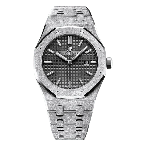 Audemars Piguet Royal Oak 33mm 18kt White Gold Frosted Watch