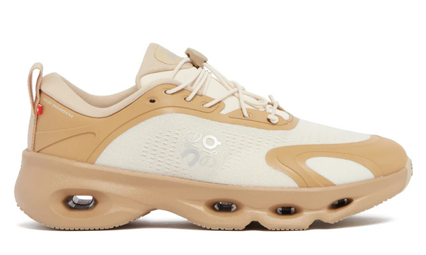 Loewe x On Running Cloudsolo Dark Sand Cream Performance Sneakers