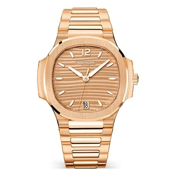 Patek Philippe Nautilus Golden Dial Luxury Watch For Women