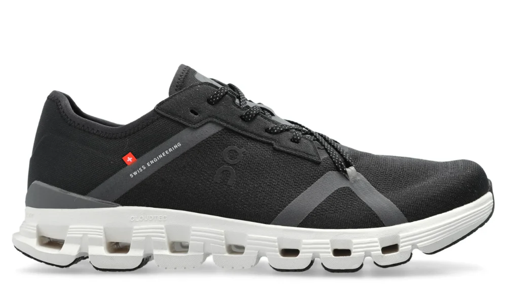 On Cloud X 4 AD Black Lightweight Versatile Training Shoes
