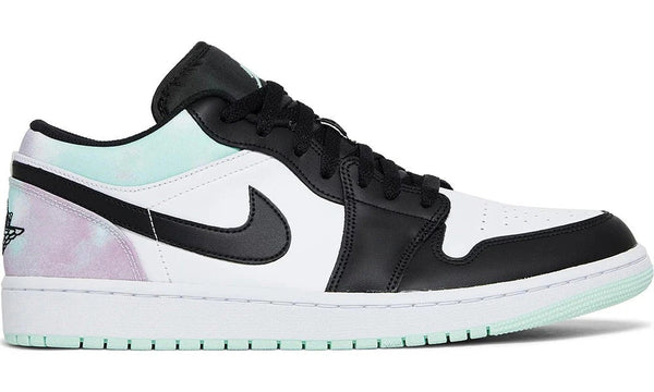 Air Jordan 1 Low SE Tie Dye Leather Basketball Sneakers