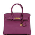 Premium Designer Style Hermès Birkin 30 Handbag With Dust Bag